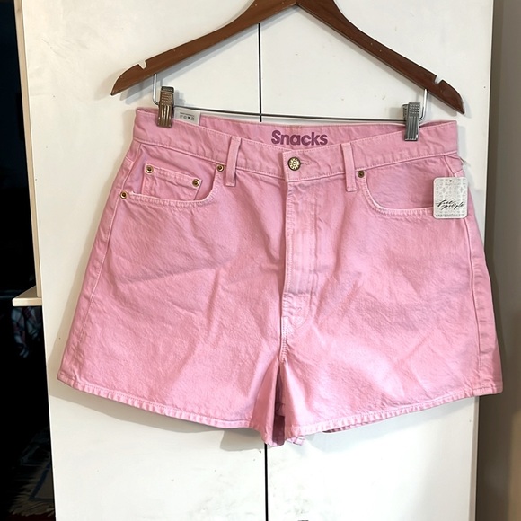MOTHER Snacks Savory Shorts Size 32 NWT - Picture 5 of 13
